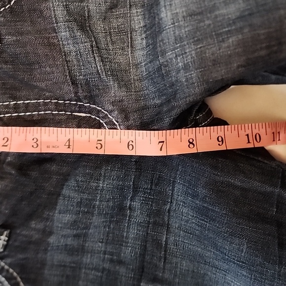 Cruel Jeans Women's Size 9 Long L34 Sasha Boitcut - Picture 9 of 10